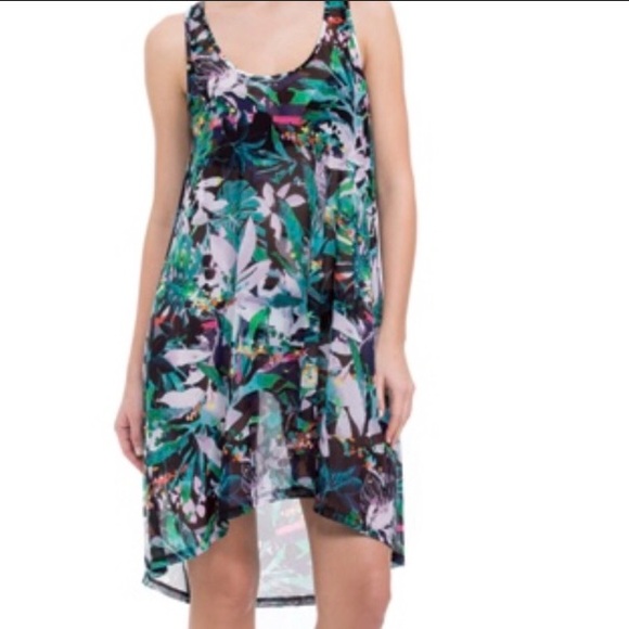 Profile By Gottex | Swim | Nwt Profile By Gottex Tropical Hi Lo Cover ...